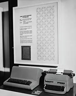 Keyboard And Remington Typewriter