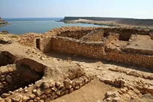 Persian Gulf Countries Gallery: Khor Rori, ruins of an ancient South Arabian town, UNESCO World Heritage Site, Oman