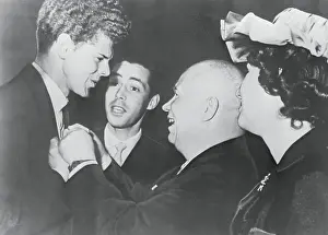 Khrushchev Congratulating Van Cliburn