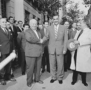 Yugoslav Prints: Khrushchev, Nasser And Tito In Nyc