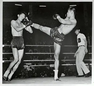 Bangkok Prints: Kickboxing Action in Thailand