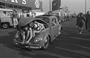 Kids Car Packing into a Volkswagen