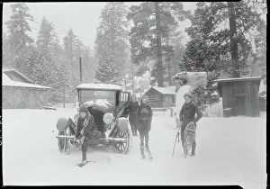 Snowshoes Prints: Kids Snowshoeing at Big Bear Lake