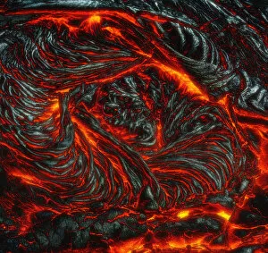Textured Gallery: Kilauea Lava Flow #4