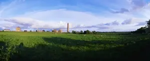 Prints of Kilmacduagh Monastery, Kilmacduagh, County Galway, Ireland Ireland Unveiled: Kilmacduagh Monastery, Kilmacduagh, County Galway, Ireland