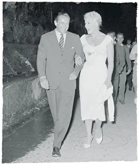 Kim Novak and Mario Baldini