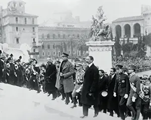 Albert I Prints: King Albert and General Diaz