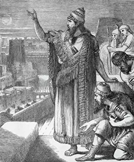 Guidance Prints: King Of Babylon Nebuchadnezzar Speaking