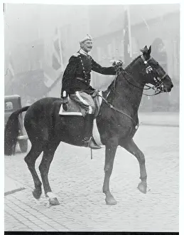 King Christian Riding His Horse