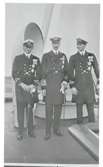 King Christian with His Two Sons