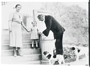King Christian Prints: King Christian with Wife and Grandchild