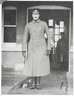 Colonel Prints: King Christian X in Uniformed Overcoat