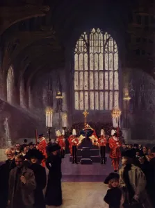 Vii King Prints: King Edward Dies