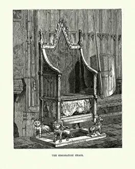 Images Dated 5th January 2016: King Edward's Chair or The Coronation Chair