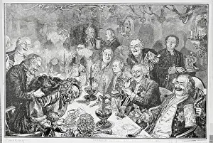 King Of Prussia Prints: King Frederick William of Prussia and His Ministers