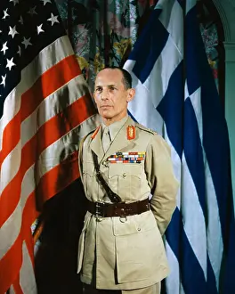 King George of Greece in Military Uniform