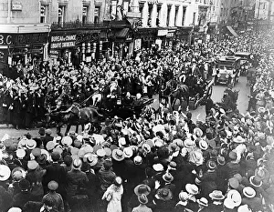 Homecoming Prints: King George V Rides with Lloyd George