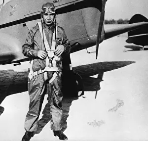 Outfit Prints: King Ghazi in Pilot Costume with Plane