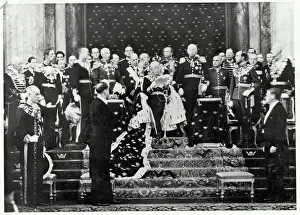 King Gustaf V at Proclamation