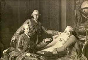 King Gustav III of Sweden with Brother Carl XIII
