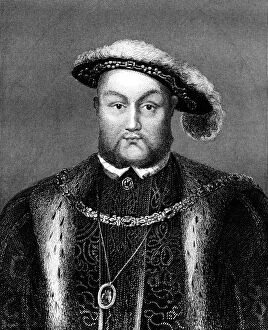 Images Dated 28th June 2013: King Henry VIII of England by Hans Holbein
