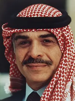 Hussein Prints: King Hussein of Jordan