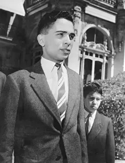 Hussein Prints: King Hussein of Jordan with his Brother Hassan