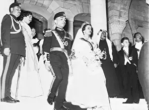 Hussein Prints: King Hussein and Princess Dina