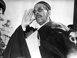 King Ipris El Senoussi Of Libya