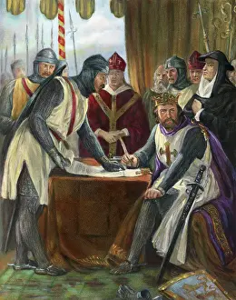 King John Signing Magna Carta