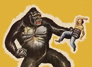 Behavior Prints: King Kong Holding Man