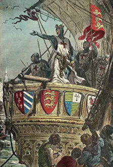 King Richard Bidding Farewell