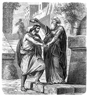Senior Men Prints: King Saul Anointed by Samuel