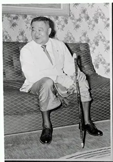 Singapore Prints: King Sisavongvong Sitting on Couch