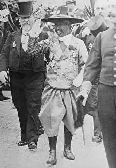 King Sisowath with Colleagues