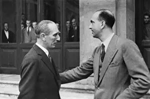 King Umberto with Acquaintance