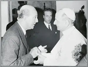 Fatima Prints: King Umberto and Pope Paul VI of Italy