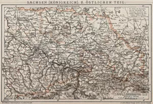 Silhouette Gallery: Kingdom of Saxony, Eastern part