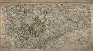 Brandenburg Prints: Kingdom of Saxony, province of Saxony (southern part) and Thuringian states