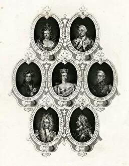 Images Dated 3rd April 2011: Kings portraits