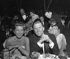 Kirk and Anne Douglas at Golden Globe Awards
