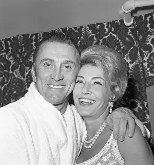 Kirk Douglas and Anne Buydens