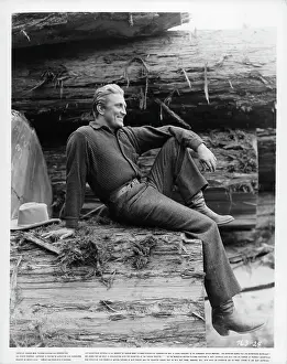Lac0018 Prints: Kirk Douglas In The Big Trees