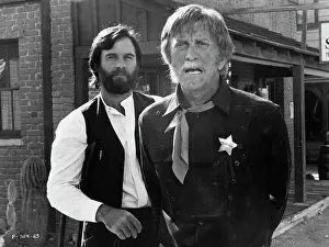 Huty33498 Prints: Kirk Douglas And James Stacy In Posse
