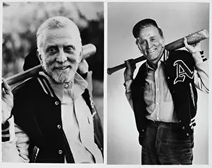 Huty33498 Prints: Kirk Douglas Younger And Older