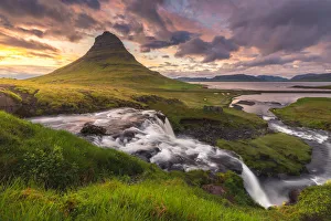 Images Dated 16th June 2014: Kirkjufell waterfall