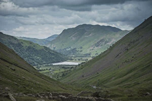 Images Dated 25th June 2016: Kirkstone Pass and Brotherswater, Cumbria, UK