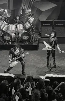 Broadcasting Prints: KISS Performing at Studio 54