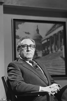 Kissinger On Hand For Tv Appearance