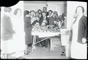 Hospitality Prints: Kitchen Serving the Unemployed